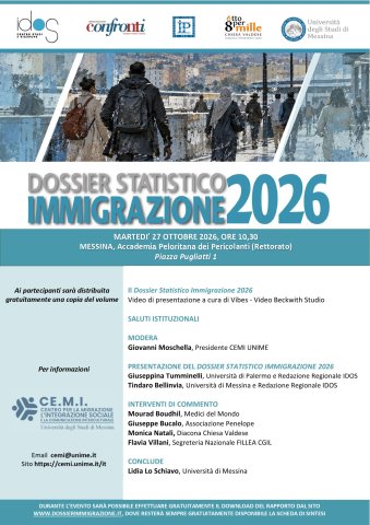 Rapporto Idos Immigrazione 2026